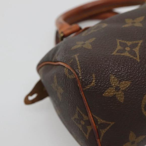 LOUIS VUITTON Monogram Mini Speedy Hand Bag M41534 LV Auth 141665 - Picture 15 of 16